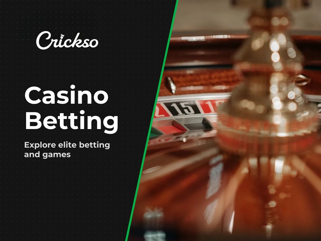 crickso Casino, Sports Betting, and Live Capabilities. The crickso casino and sports betting verticals are engineered for high-frequency engagement. The casino section acts as an aggregator for thousands of